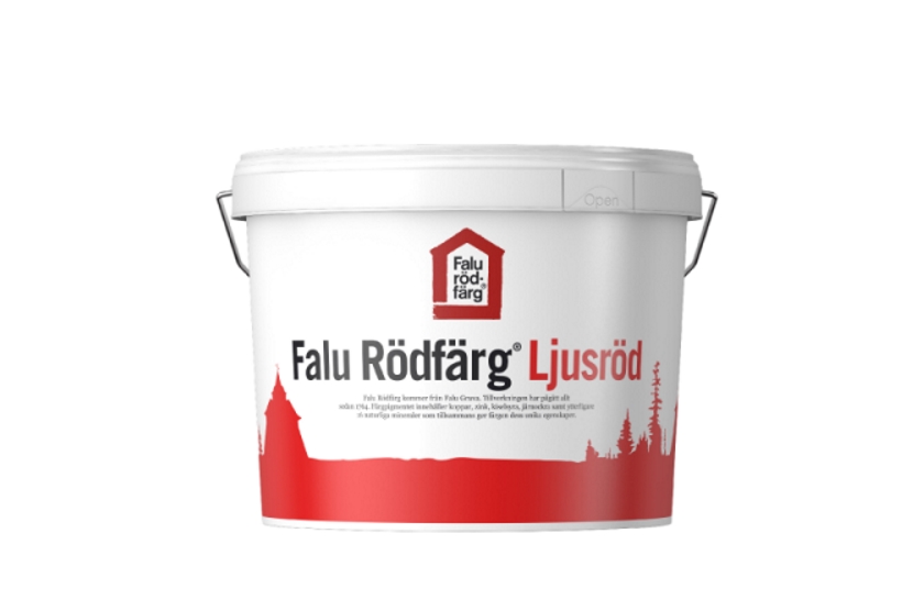 Falu Rödfärg - Traditionell Svensk färg för träfasader | Gamla Jernboden